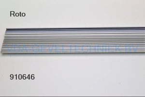 Roto Dorpel strip onderdorpel  geribbelt Deckel Geriffelt 1180mm  grijs E6CO 549287
