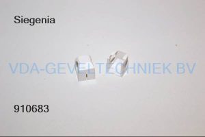 Siegenia Afdekkap wit RAL9016 FKEU (Abdeckkappe) wit plastic kapje