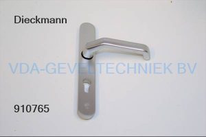 Edi Dieckmann deurkruk langschild PC72  245x35 mm afgerond SKG** Kronos