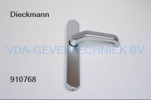 Edi Dieckmann deurkruk blindschild binnen  245x36 mm afgerond Serie Kronos