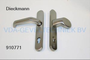 Edi Dieckmann Duwer/kruk schild PC92 schild 35x245 mm afgerond RVS