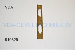 Corbin hoeksluitplaat messing dag en nacht 195x25mm HP30050/202095