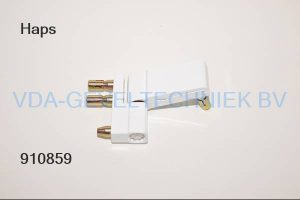 Haps HSV scharnier 2-delig wit met klemankers 31 5000 00 30