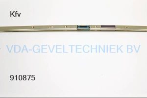 KFV BD25-2-376- 9EQH U profiel  Sluitlijst  Rechts   hell verzinkt  SKG**  3499038/1710279