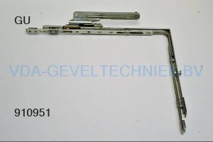 Gu PSK 966 schaar rechts voor 13mm as met padnok 38742