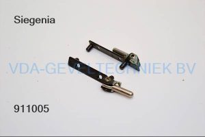 Siegenia Favorit KF A0077 onder scharnier kozijndeel bruin 806180
