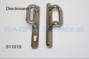 Edi Dieckmann Duwer binnenschild PC92/ duwer buitenschild blind SKG***Afgerond 245 x 30 mm