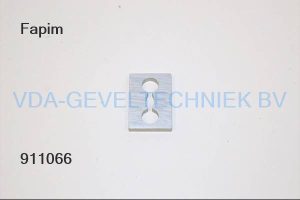 Fapim vulblok voor scharnier Loira serie 5mm dik 666S5