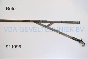 Roto C100 schaar compleet RVS. DIN LINKS K 12/20-9 FFB 610-810.