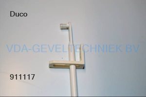 Duco Bedieningsstok wit lengte 750mm t.b.v. ventilatie rooster 10mm