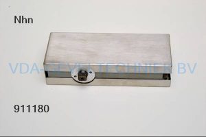 NHN dranger t.b.v. Glazendeur montage vloerzijde onderzijde Pivot dranger Type PDC 105 zilver