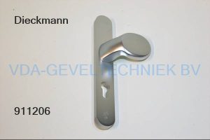 Edi Dieckmann Duwer op schild PC72 36x245 mm afgerond Serie Kronos