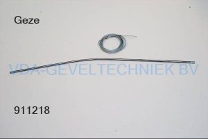 GEZE ISM Flexibele Stuurkabel  Bowden kabel voor Gleitschiene Bandgegenseite EV1