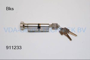 BKS Knop Cilinder met 3 sleutels KN40xSL30 MM SKG**