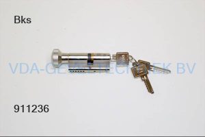 BKS Knop Cilinder met 3 sleutels KN35xSL30 MM SKG**