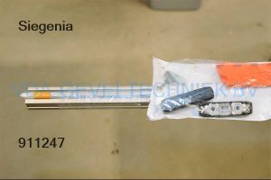 Siegenia PSK Comfort BovenRail + afdekstrip EV1 L=2850 mm