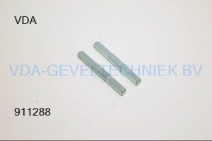 VDA Krukstift 9/10/9 x100 mm verarmde slotstift