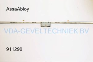 Assa Wavira espagnolet L.=1320mm 4x rolnok Drn 25mm U20 raamsluiting voor naar buitendraaiende ramen van het merk Wavira