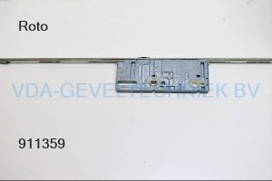 Roto Meerpuntssluiting Drn 65/92/10/f20/x1988mm afgerond Din Rechts 2x haak