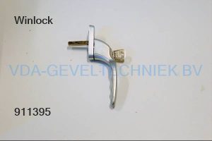 Winlock raamgreep/raamkruk verkropt links  EV 1 afsluitbaar stift 7x 40 mm (klink) (hendel)