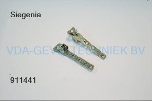 Siegenia onderscharnier zonder pen S H 12 TS. PC 1 HOEKLAGER FBEL0020-100010