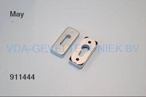 HvN CILINDERROZET 493 ALU EV1 74x33x10,5 MM RECHT EXCL. BEV SET SKG2