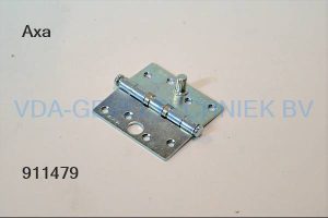 Axa scharnier Gegalv. 89x89x3 mm met kogellagers rechthoekig met dievenklauw