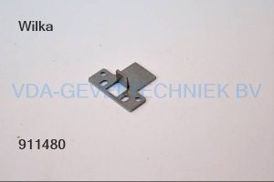 Wilka P645 Sluitplaat met lip voor vergrendeling naar boven voor 4685/4686 RVS