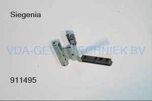 Siegenia onderscharnier (falzeckband) H 18-9/200N LINKS. Vleugelgewicht 150KG. TBFE8402-100050