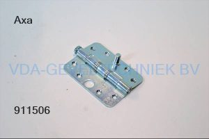 Axa scharnier topcoat  afgerond 114x89 mm SKG***