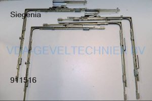 Siegenia PSK PORTAL 200-Z grondkarton hoeken/scharen Rechts. AS13NA mm C S-RS TS