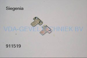 Siegenia  aanschroefplaatje Koppelplaat A0204 Stulp TSK1000