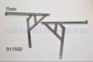 Roto Securistyle RVS uitzetschaar set 310x18mm 318425