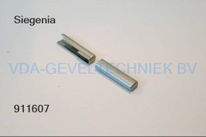 Siegenia afdekkap Zilver/EV1 Kozijndeel boven scharnier. Rechts