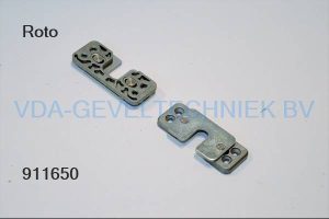 Roto Pin H/K Veiligheids Sluitplaat  MB 2.5 x 34.2 833737