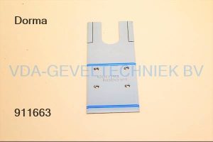 Dorma afdekplaat voor vloerveer RVS tbv. BTS 75-V 46700060