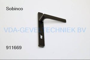 Sobinco EDGE SEC. PENTALOCKKRUK Buiten 82740L VI RAL 9005 mat zwart