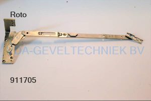 Roto NT schaararm verdekt kozijndeel. Gr. 350 FFB 601-1000 Links   Designo nr 211. 385428