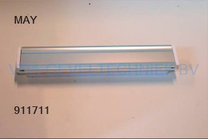 BRIEVENBUS Briefplaat buitendeel  EV1 klep met  9016 schacht  365 x 70 mm  schacht 26 diep  2 x schroef.