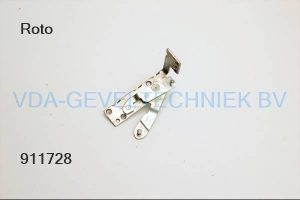 Roto onderscharnier HOEKLAGER  KOZIJNDEEL Rechts  Designo Gealan S8000 390152