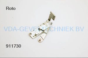 Roto onderscharnier HOEKLAGER  KOZIJNDEEL Designo  Rehau Character  390150 RECHTS