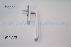 Hoppe hefschuif kruk binnenzijde met PZ Wit 9016