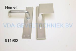 Nemef Breedschild Duwer/Krukstel PC72 245x50x12MM rechthoekig