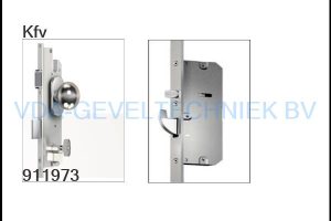 KFV meerpuntssluiting AS2750 35/92/8/U24 2400 mm  B003 2x haak/pen sleutelbediend  auto softlock