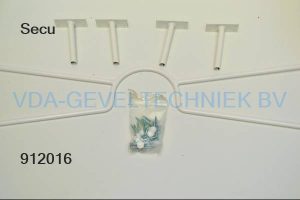 Secubar Barriere-stang voor bovenlicht L=925 mm.