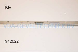 KFV U Sluitlijst BD25-2-948 9EQH/31L-M-K155 Rechts SKG**  Gealan  SKG**  L= 2250 mm