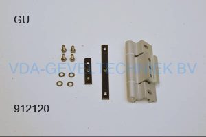 GU Scharnier Set, 2-delig klem 14x18 HT-105. G-14526-00-0-1