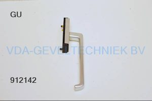 GU 966 PSK Greep hendel rechts Zilver/EV1 K-13089-00-R-1