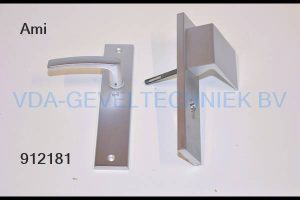 Ami Duwer Kruk schild Binnen buiten PZ 55  251 x 50 mm SKG** Rechts