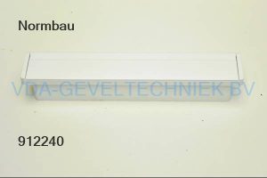 Normbau Binnenklep brievenbus RAL9016 WIT. TYPE 3230